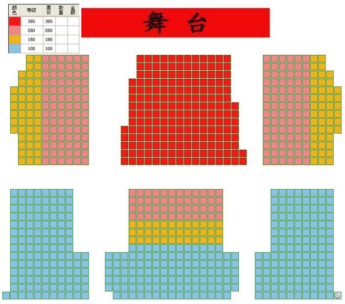 “玩转古典”—欢乐儿童组合2017中国巡演座位图