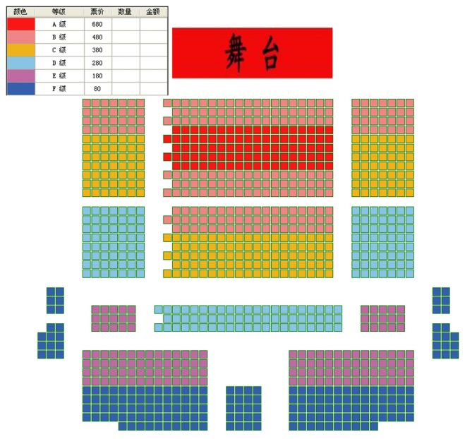 走进宫崎骏动漫世界系列之《千与千寻》视听音乐会座位图
