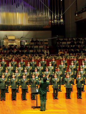 中国武警男声合唱团建军节专场音乐会门票_首都票务网