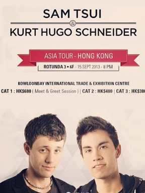 Sam Tsui & Kurt Hugo Schneider亚洲巡演北京站