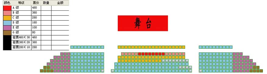 陈佩斯监制大道文化新创喜剧《闹洞房》座位图
