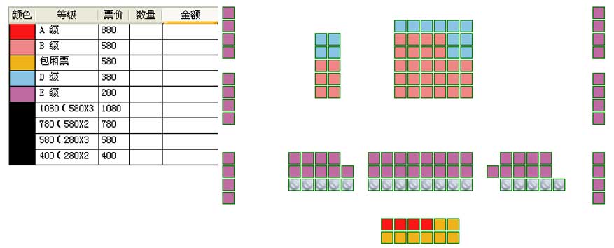 正乙祠昆曲【如花美眷】系列之【西厢记】座位图