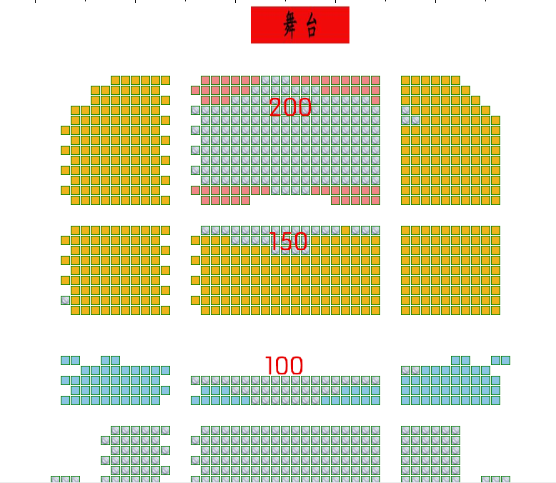 英国TNT剧院原版经典话剧《弗兰肯斯坦》（又名《科学怪人》）Frankenstein by TNT Theatre Britain 座位图